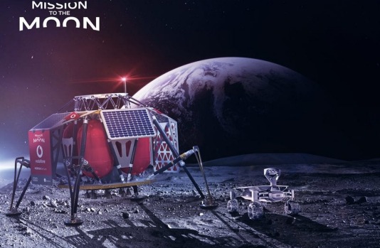 Vodafone, Nokia and SpaceX to install 4G mobile phone network on the moon