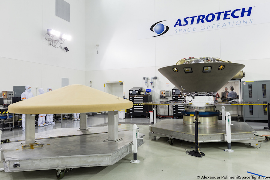 NASA InSight Lander attaches to Atlas 5 Rocket