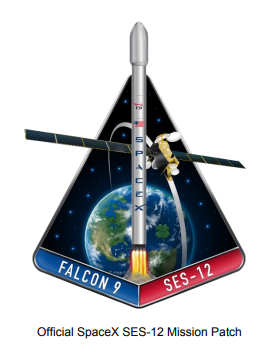 Official SpaceX SES Mission Patch