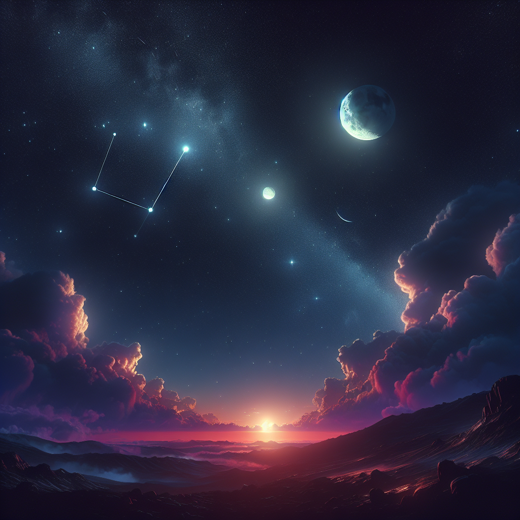 Celestial Spectacle: The Moon and Venus Converge in ‘Heart of the Lion’