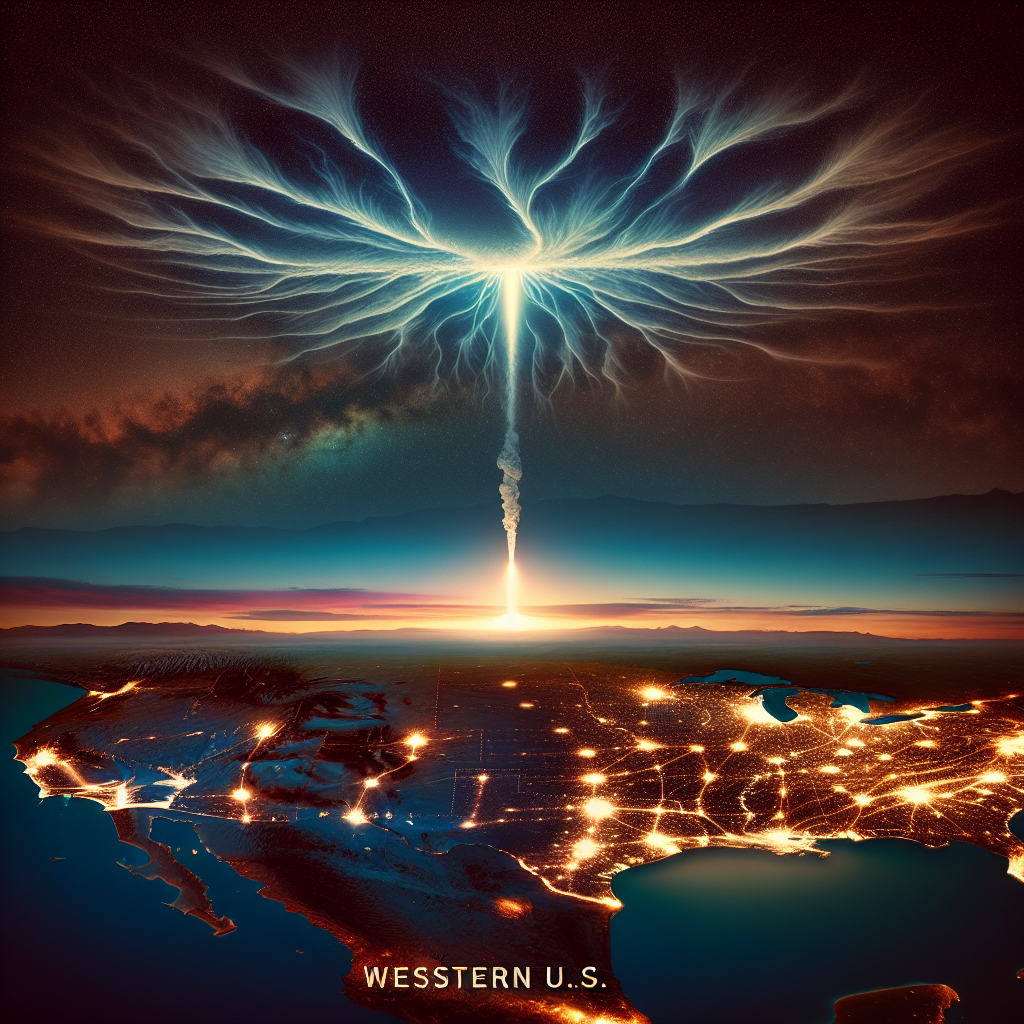 SpaceX Falcon 9’s Spectacular ‘Jellyfish’ Show Illuminates the Western US Skies